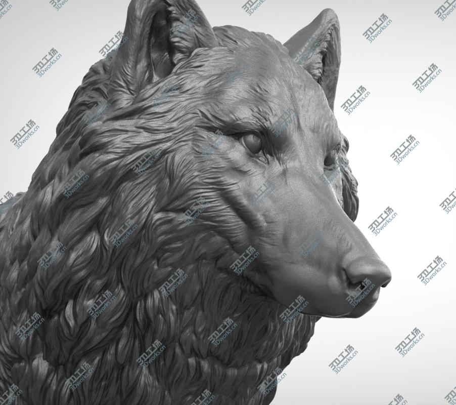 images/goods_img/2021040165/Wolf 3D model/1.jpg